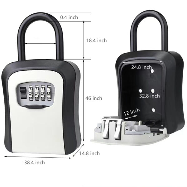 Outdoor Key Lock Box For House Keys Item No#30161 - Image 2