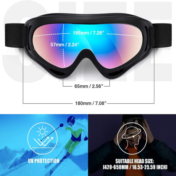 Outdoor Sport Snow Ski Goggles Item No#30162 - Image 5