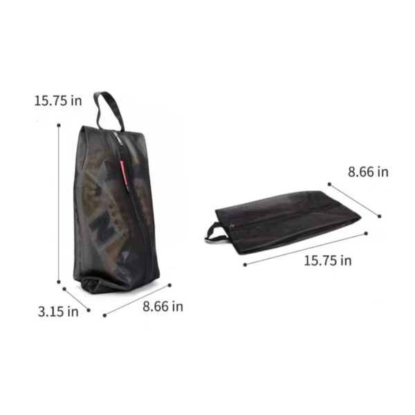Water Resistant Travel Shoe Bag Item No#30163 - Image 2