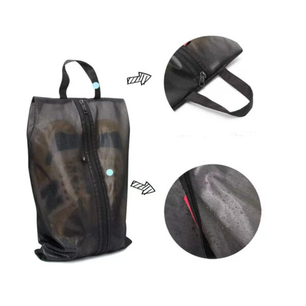 Water Resistant Travel Shoe Bag Item No#30163 - Image 3