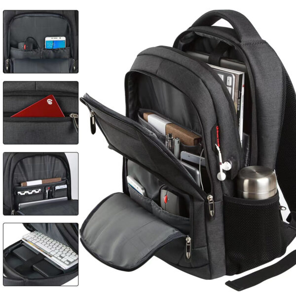 Large Laptop Backpack With Usb Charger Item No#30169 - Image 5
