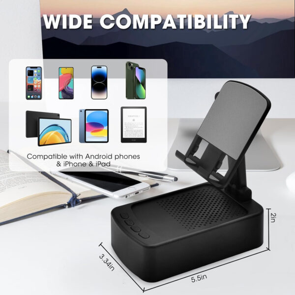 Cell Phone Stand With Bluetooth Speaker Item No#30172 - Image 2