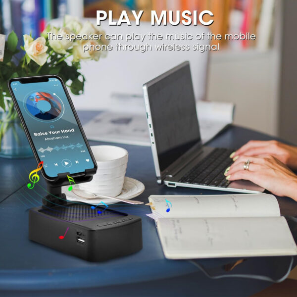 Cell Phone Stand With Bluetooth Speaker Item No#30172 - Image 4