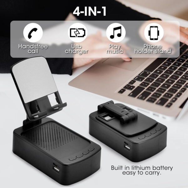 Cell Phone Stand With Bluetooth Speaker Item No#30172 - Image 7