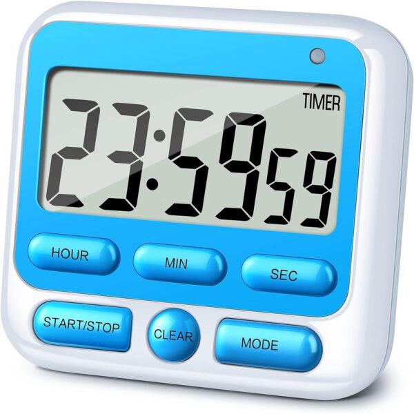 Digital Kitchen Timer With Alarm Switch Item No#30180 - Image 2