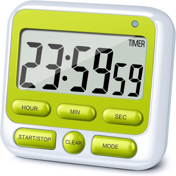 Digital Kitchen Timer With Alarm Switch Item No#30180 - Image 4