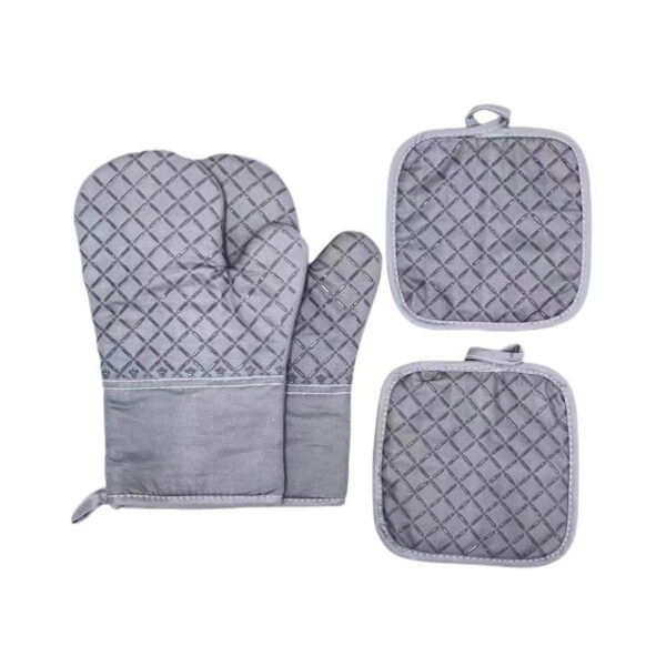 Oven Mitts And Pot Holders 4Pcs Set Item No#30185 - Image 3