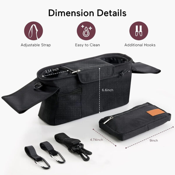 Universal Stroller Organizer Bag Item No#30192 - Image 3