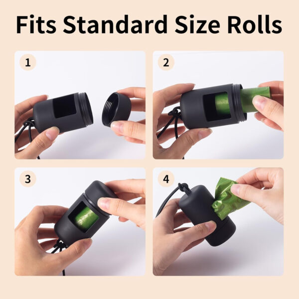 Portable Dog Poop Bag Dispenser Item No#30193 - Image 3