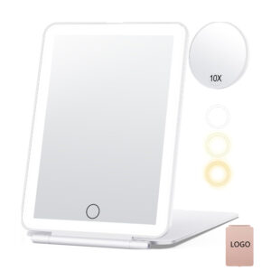 3 Color Light Rechargeable Makeup Mirror Item No#30196