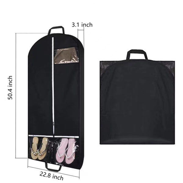 50" Garment Bag Suit Bags For Travel Item No#30201 - Image 2