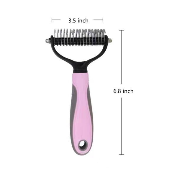 Shedding Comb And Dematting Tool For Pet Item No#30202 - Image 2