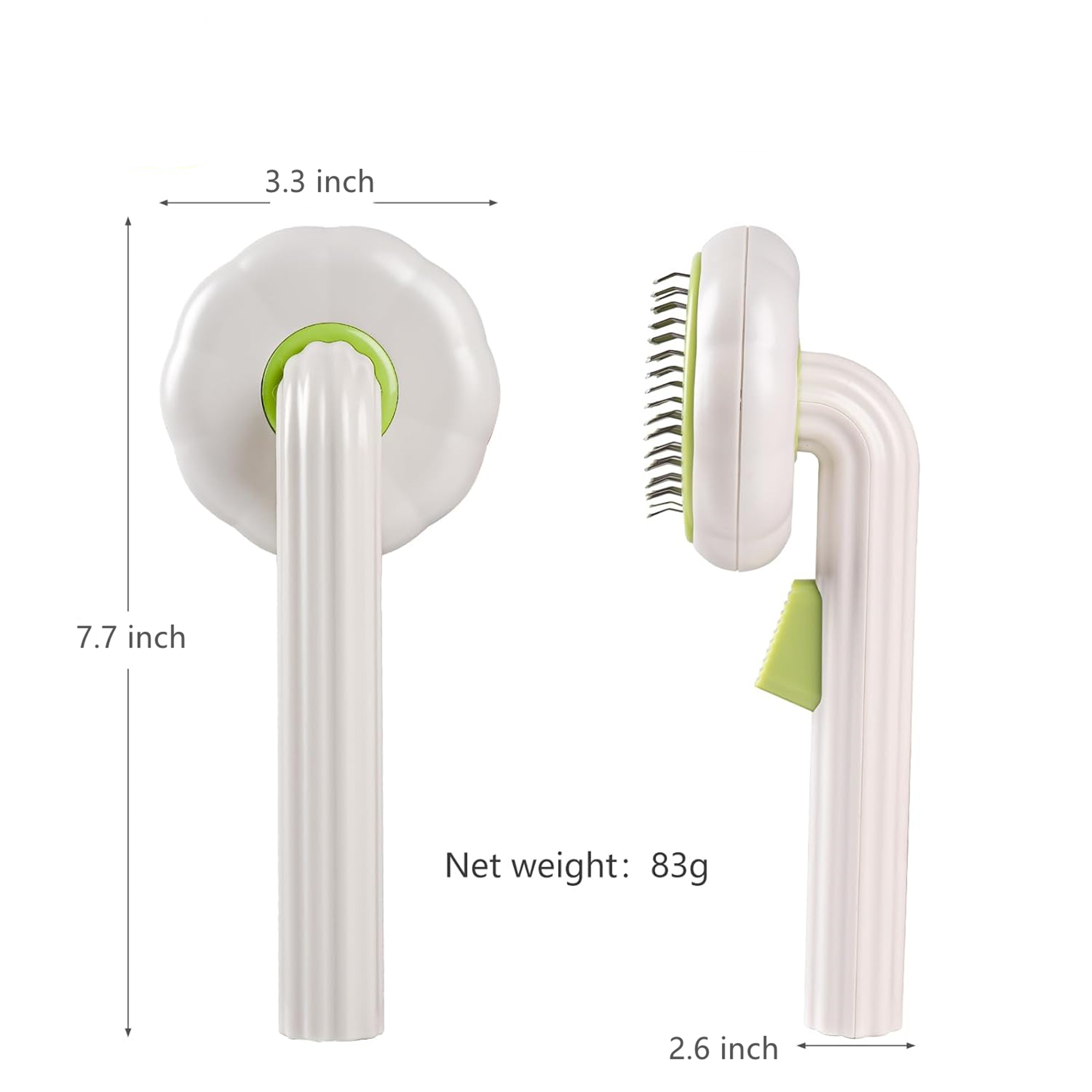 Self-Cleaning Pet Grooming Brush Item No#30205 - Image 2