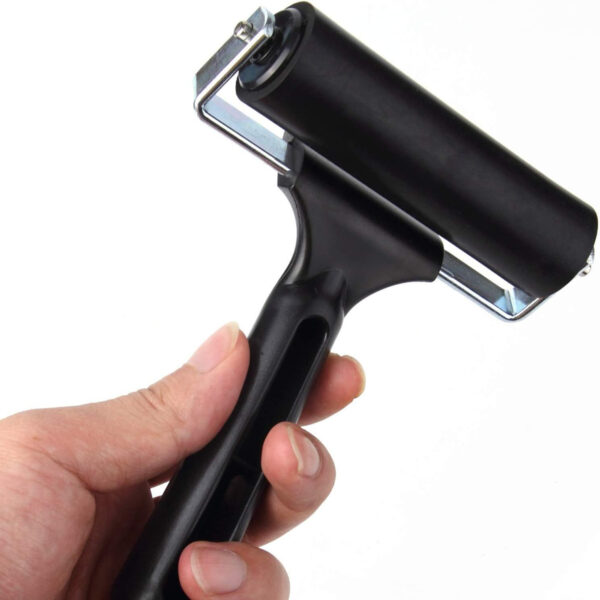 4-Inch Rubber Brayer Roller For Printmaking Item No#30218 - Image 3