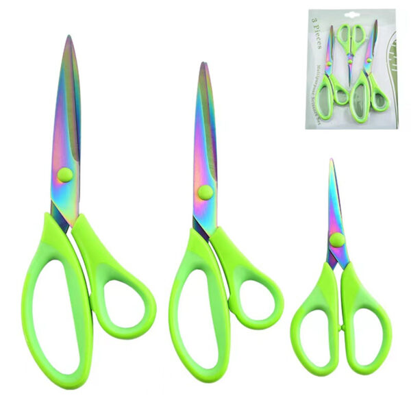 Craft Scissors Set Of 3 Pack Item No#30220 - Image 4