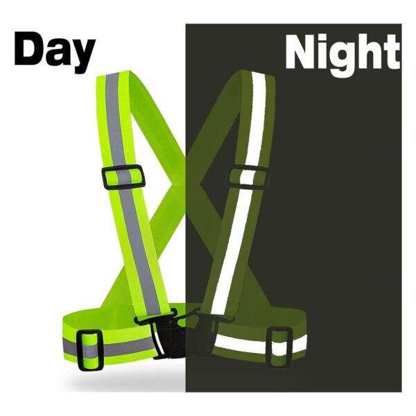 2 Pack Adjustable Reflective Vest Running Gear Item No#30236 - Image 4