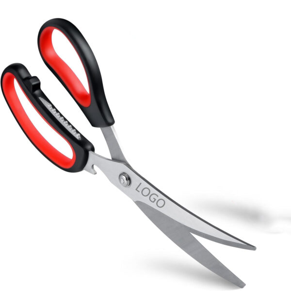 Silicon Tip Kitchen Scissors BBQ Shears Item No#30247