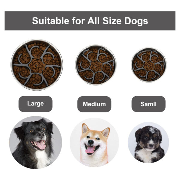 Slow Feeder Insert Dog Bowls Item No#30010 - Image 5