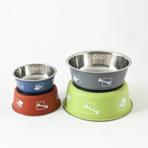 Stainless Steel Pet Food Water Bowl Item No#30011