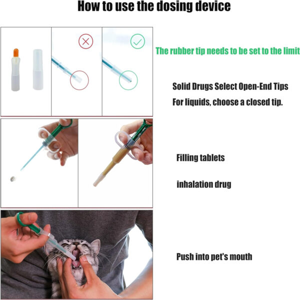 Pet Pill Feeding Syringes Item No#30012 - Image 5