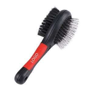 Double Side Pet Brush For Grooming And Massaging Item No#30017