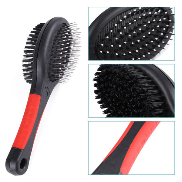 Double Side Pet Brush For Grooming And Massaging Item No#30017 - Image 2