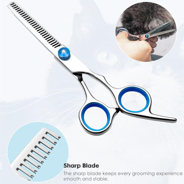 5 In 1 Dog Grooming Scissors Set Item No#30021 - Image 4