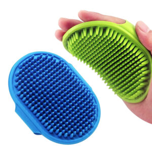 Pet Shampoo Bath Brush With Rubber Comb Item No#30027