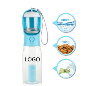 3 In 1 Dog Water Bottle With Food Container And Poop Bags Item No#30030