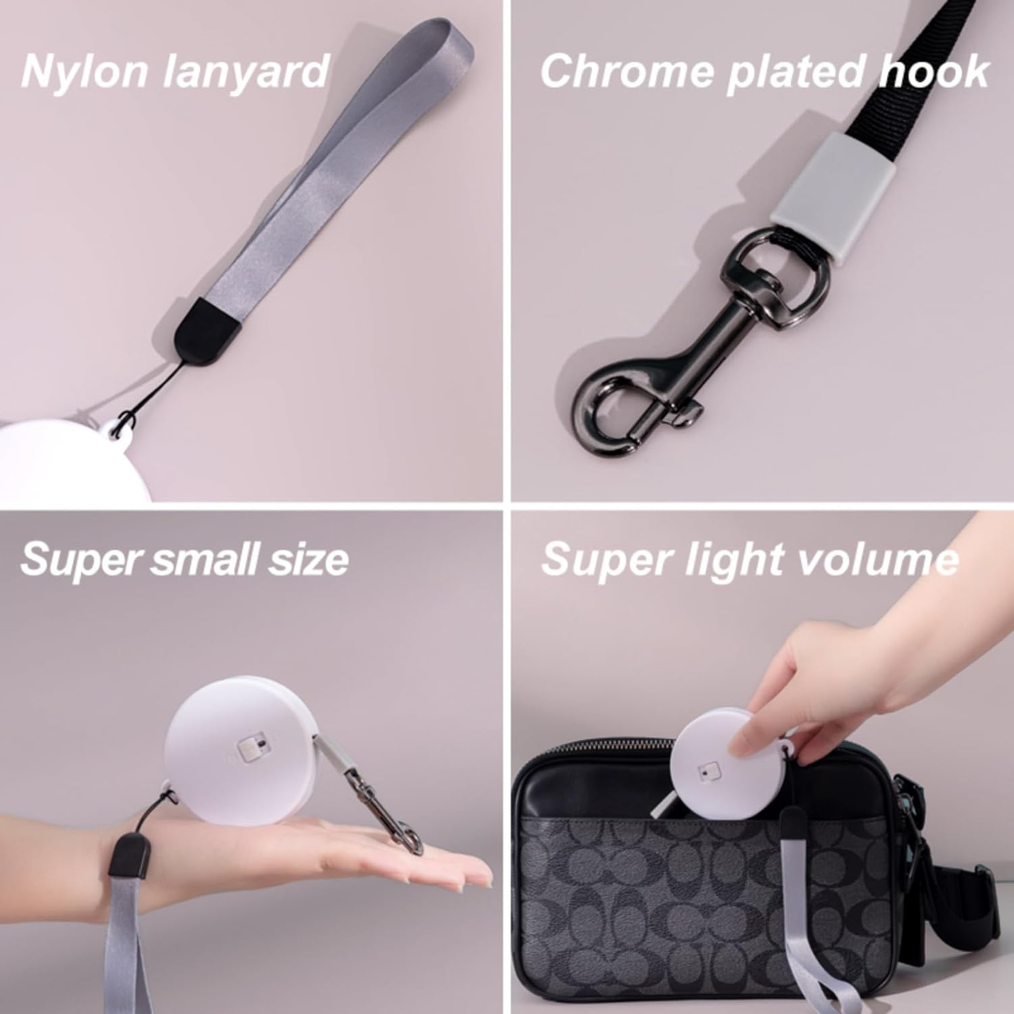 Pet Mini Retractable Dog Leash Item No#30032 - Image 4