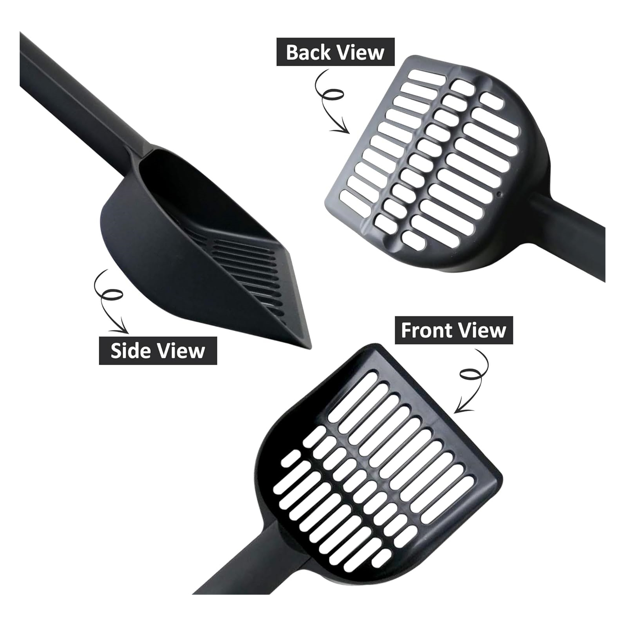 Storable Cat Litter Scooper With Handle Item No#30033 - Image 2