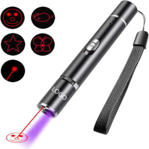 Cat Toys Usb Recharge Laser Pointer With Uv Purple Light Item No#30036