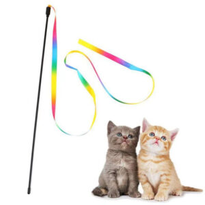 Interactive Rainbow Wand Cat Toys Item No#30044