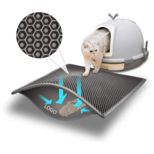 Cat Litter Mat Urine Proof Trapping Mat 23.7X17.8 Inch Item No#30045