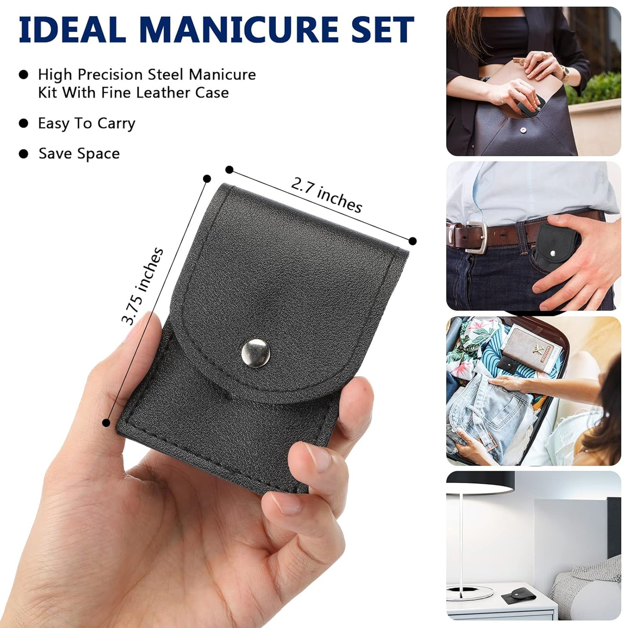 Manicure Set Nail Clippers Pedicure Kit Item No#30051 - Image 2