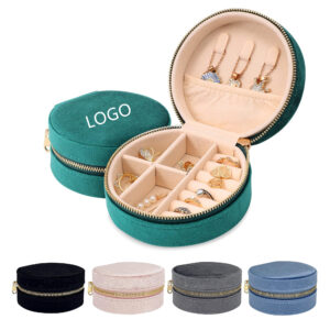 Small Velvet Jewelry Box Travel Organizer Item No#30057