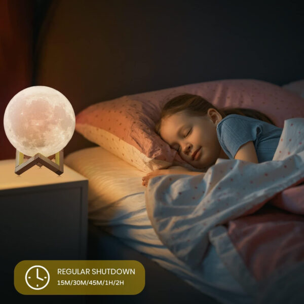 Remote Touch Control Moon Light For Bedroom Item No#30059 - Image 3