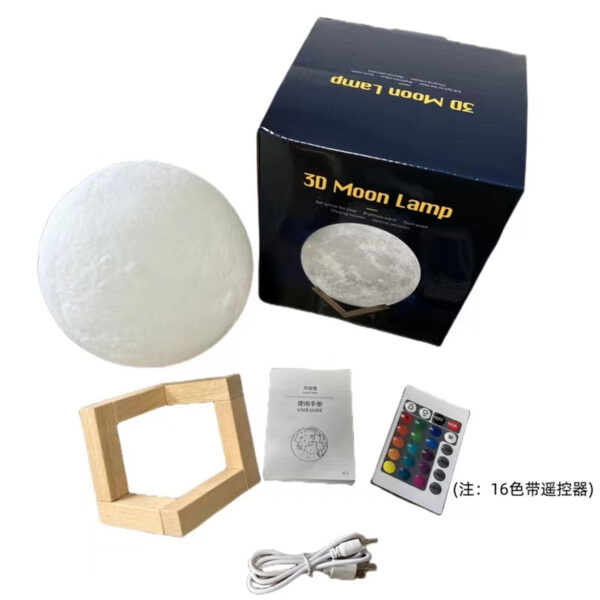 Remote Touch Control Moon Light For Bedroom Item No#30059 - Image 5