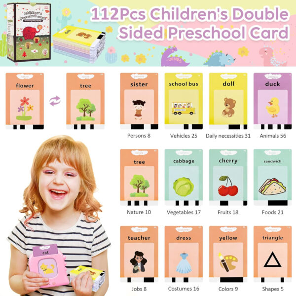 Kids Talking Flash Cards With 224 Sight Words Item No#30061 - Image 3