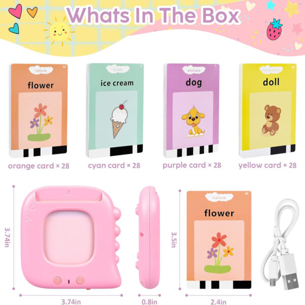 Kids Talking Flash Cards With 224 Sight Words Item No#30061 - Image 4
