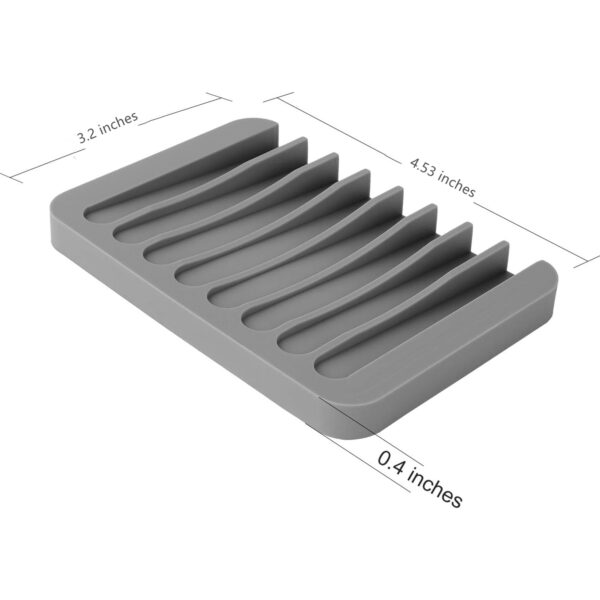 Silicone Waterfall Soap Dish For Shower Item No#30065 - Image 5