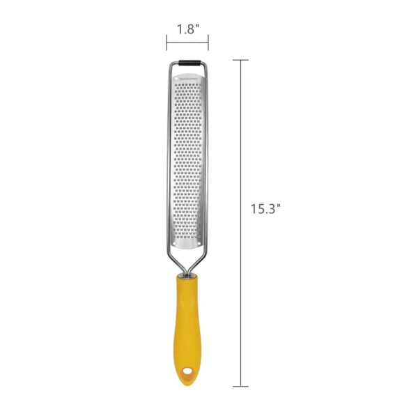Stainless Steel Hand Grater For Lemon, Cheese And Vegetable Item No#30067 - Image 2