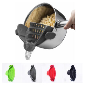 Adjustable Silicone Strainer For Pots, Pans, Bowls Item No#30068