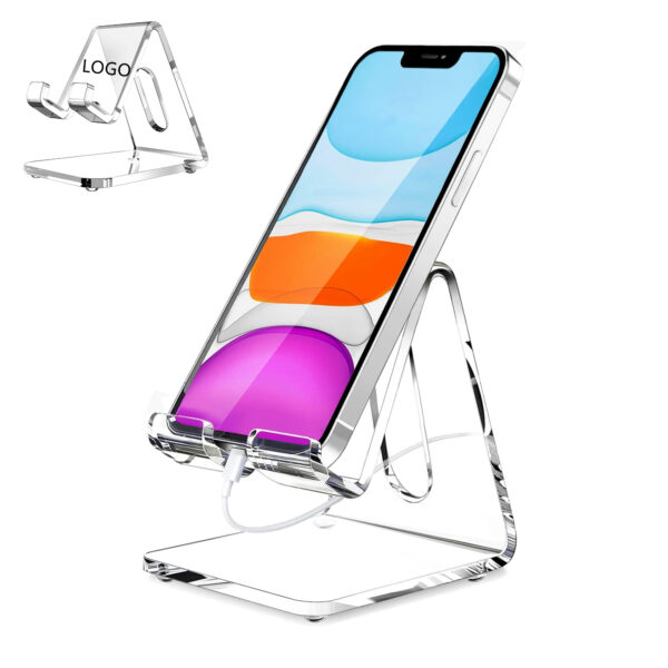 Portable Clear Acrylic Cell Phone Stand Item No#30069
