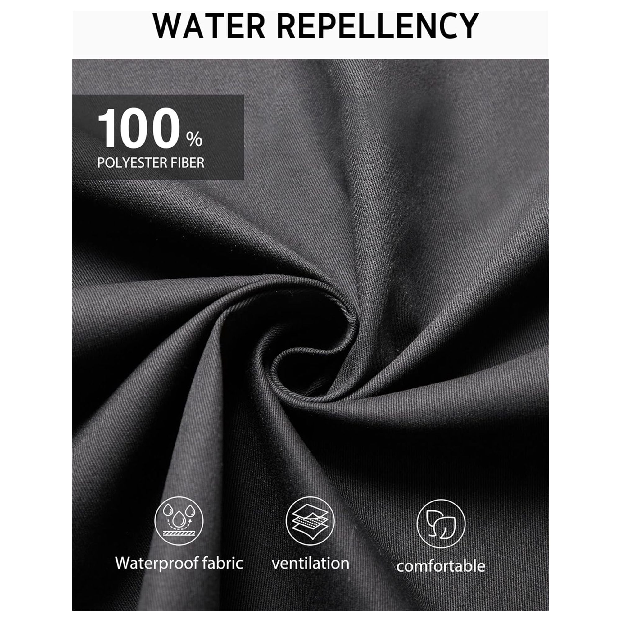 Waterdrop Resistant Waist Aprons With 3 Pockets Item No#30079 - Image 3
