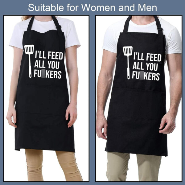 Cooking Apron For Men Funny Dad Gifts Item No#30080 - Image 4