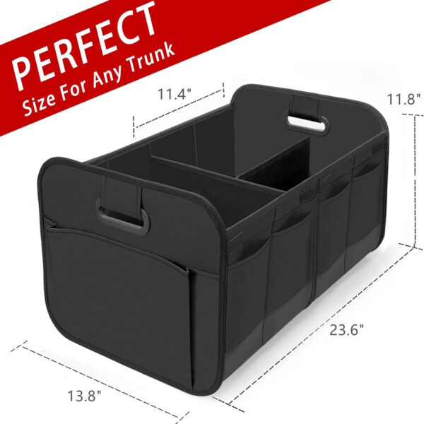 Foldable Multi-Compartment Car Organizers Item No#30088 - Image 2