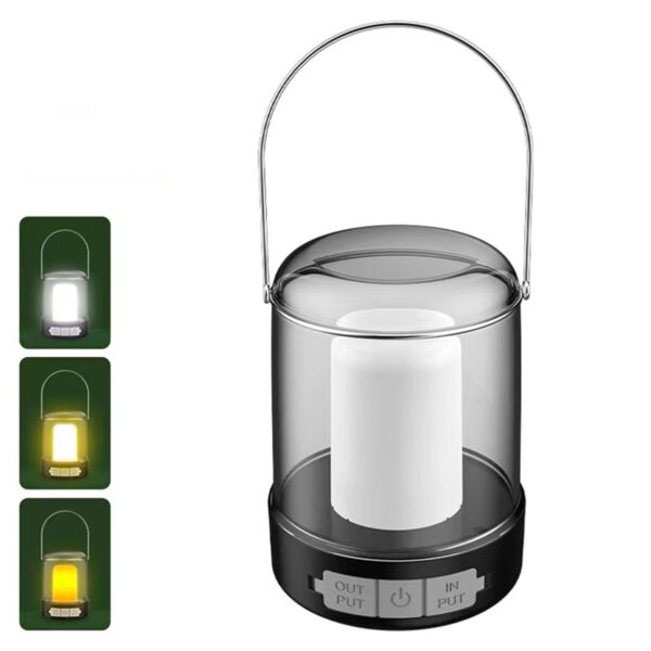 Usb Rechargeable Camping Tent Light Lantern Item No#30106