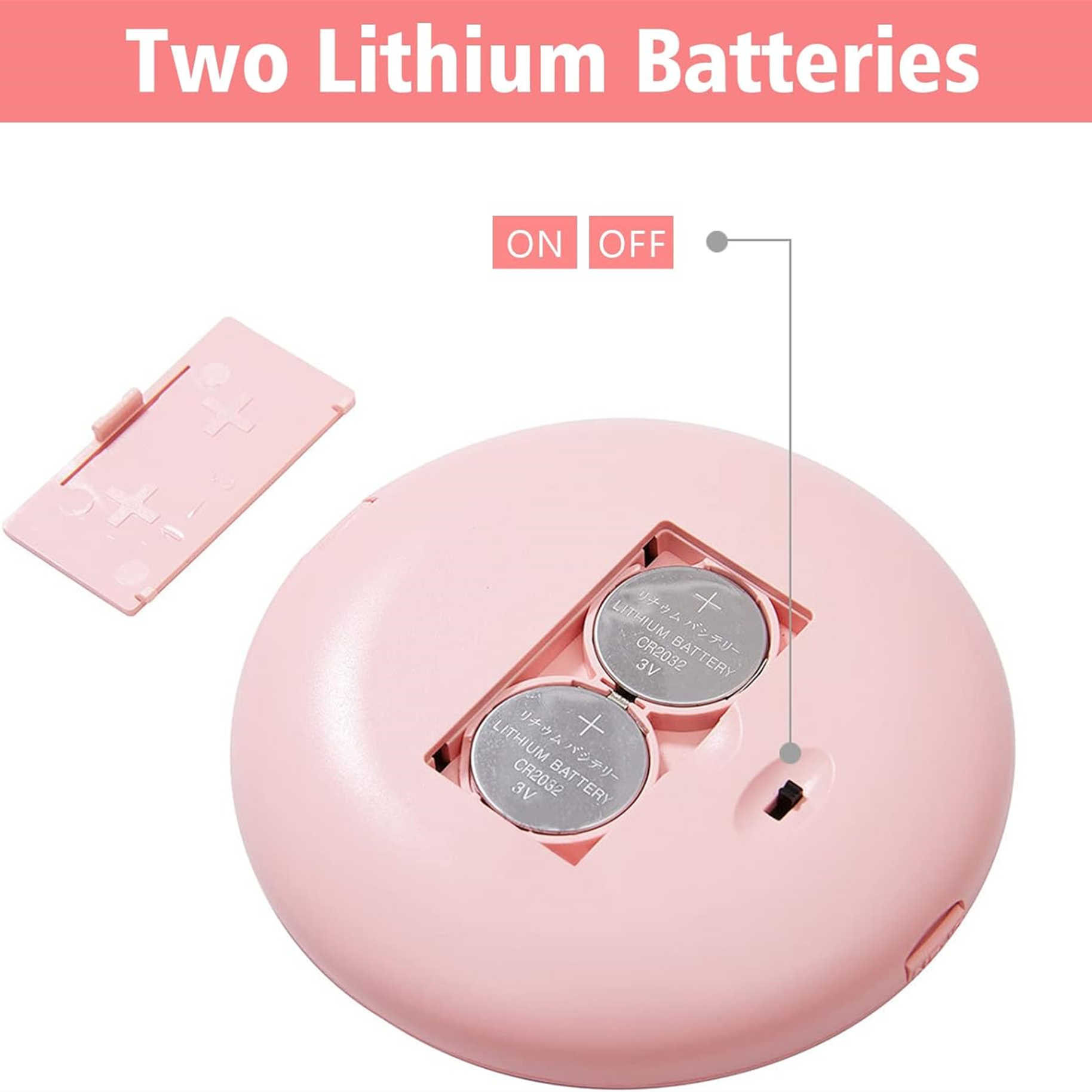 Led Lighted Travel Makeup Mirror 10X Magnification Compacts Item No#30108 - Image 3