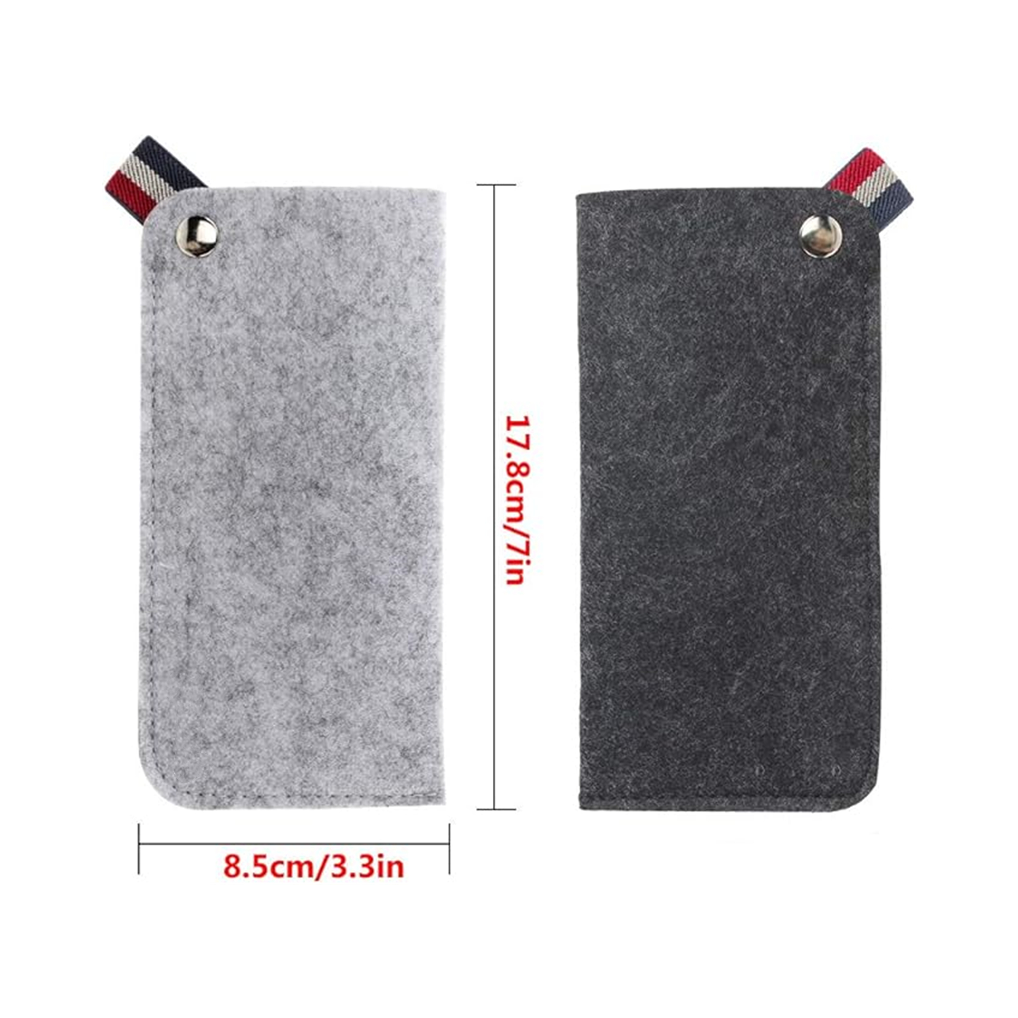 Soft Felt Slip-In Glasses Pouch Case Item No#30124 - Image 4